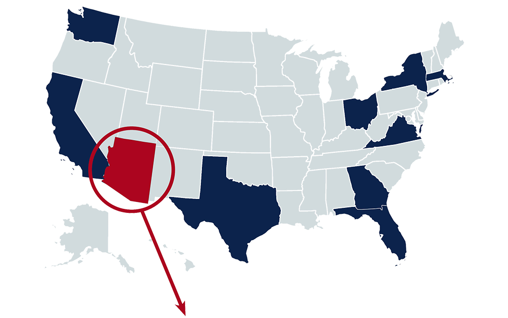 NCI Map Arizona
